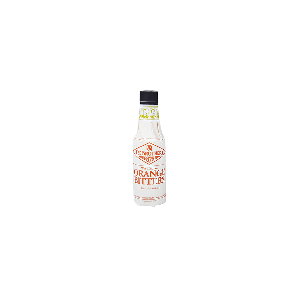 Bottle of Fee Brothers Orange Bitters.