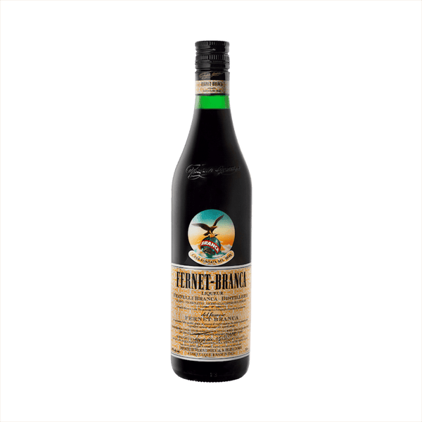 Bottle of Fernet Branca Liqueur