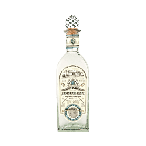 Bottle of Fortaleza Tequila Blanco