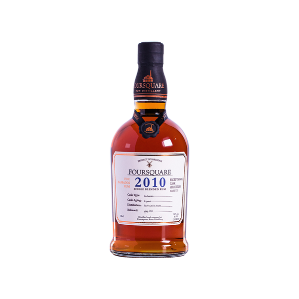 Bottle of Foursquare ECS Mark XXI 2010 Rum.