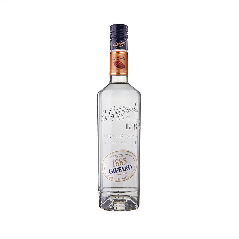 Bottle of Giffard Crème de Cacao Liqueur
