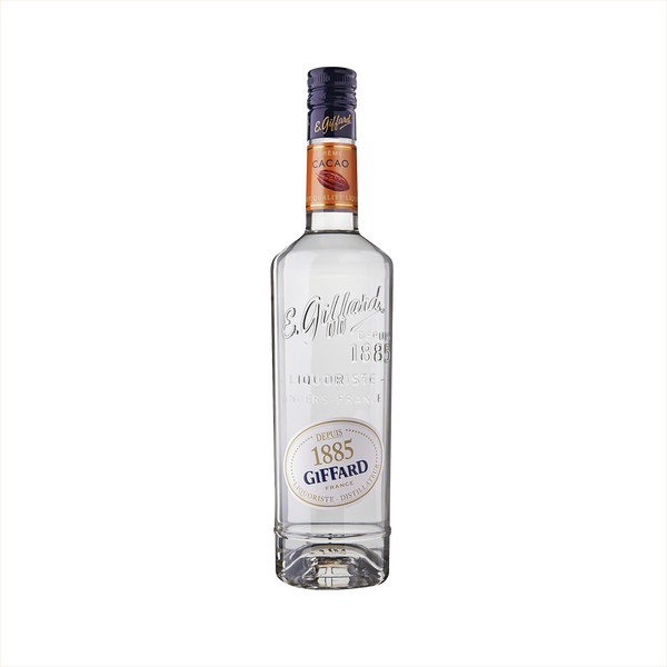 Bottle of Giffard Crème de Cacao Liqueur