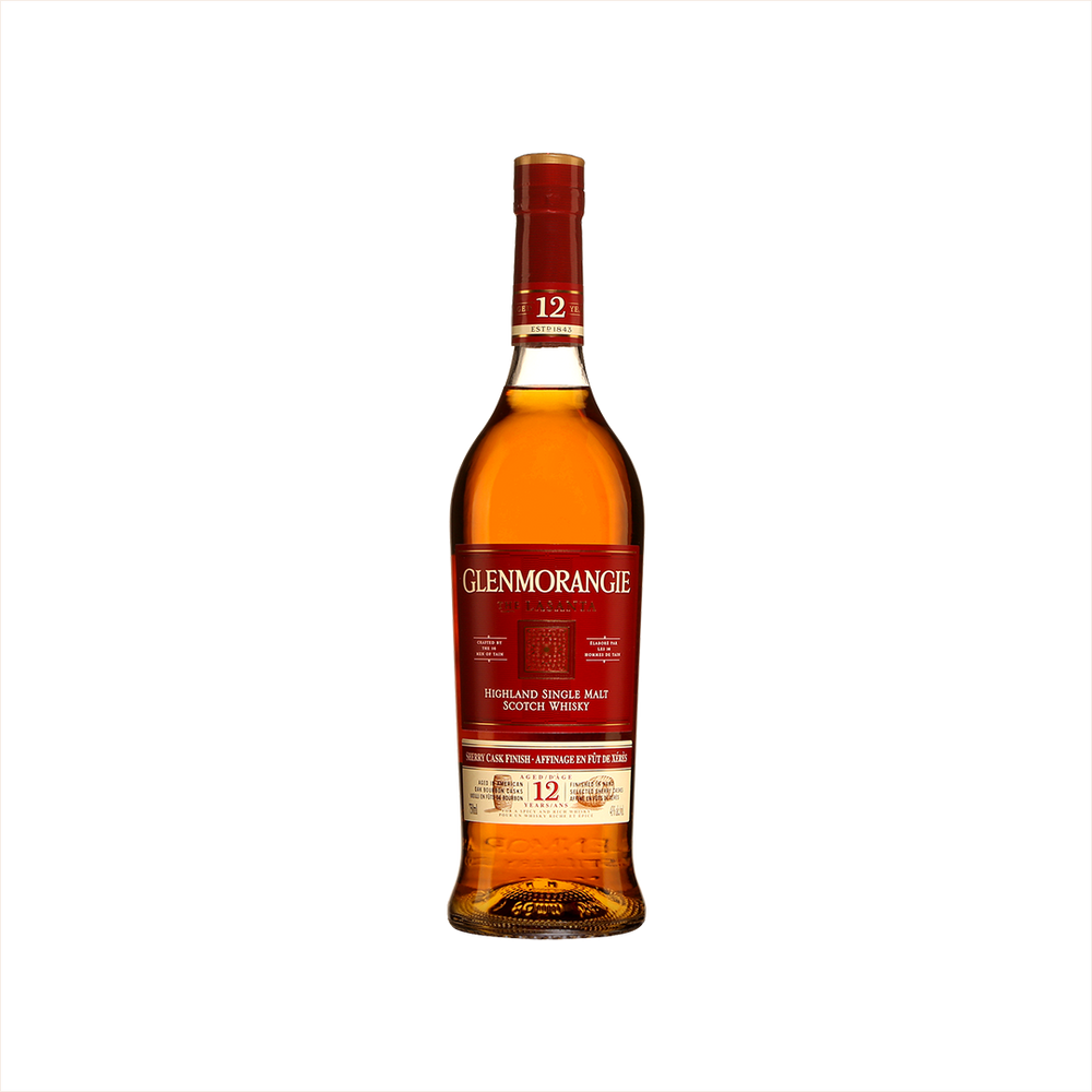 Bottle of Glenmorangie Lasanta 12 Year Scotch