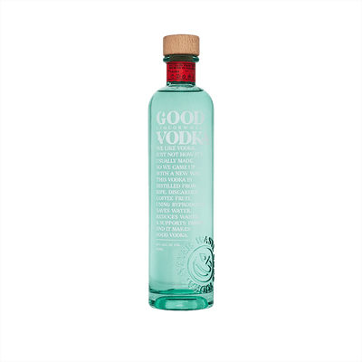 Bottle of Good Vodka.