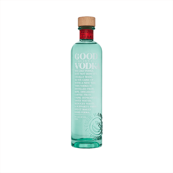 Bottle of Good Vodka.