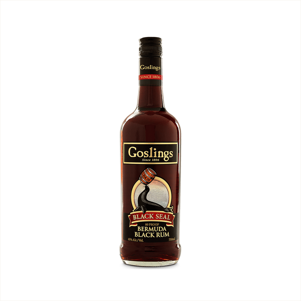 Bottle of Goslings Black Seal Rum