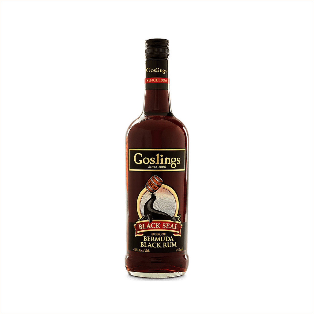 Bottle of Goslings Black Seal Rum