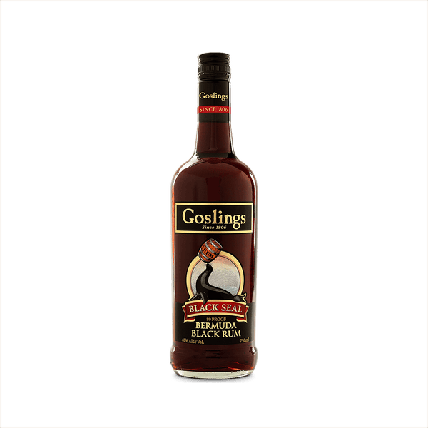 Bottle of Goslings Black Seal Rum