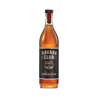 Bottle of Havana Club Puerto Rican Rum