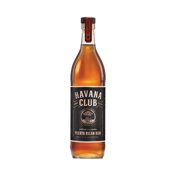 Bottle of Havana Club Puerto Rican Rum