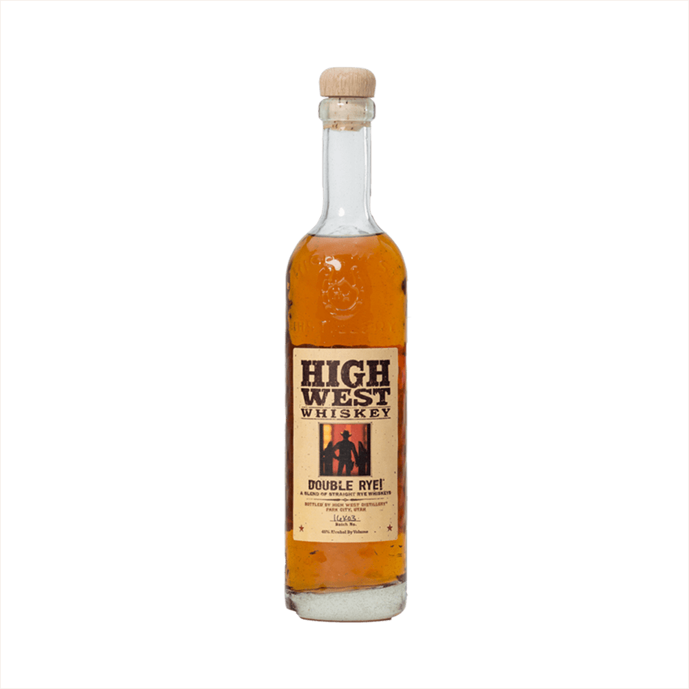 Bottle of High West Double Rye!