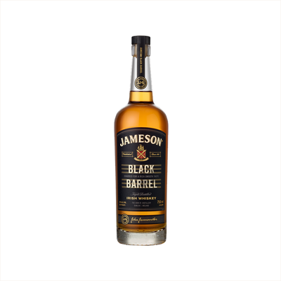 750ml bottle of Jameson Black Barrel Irish Whiskey.