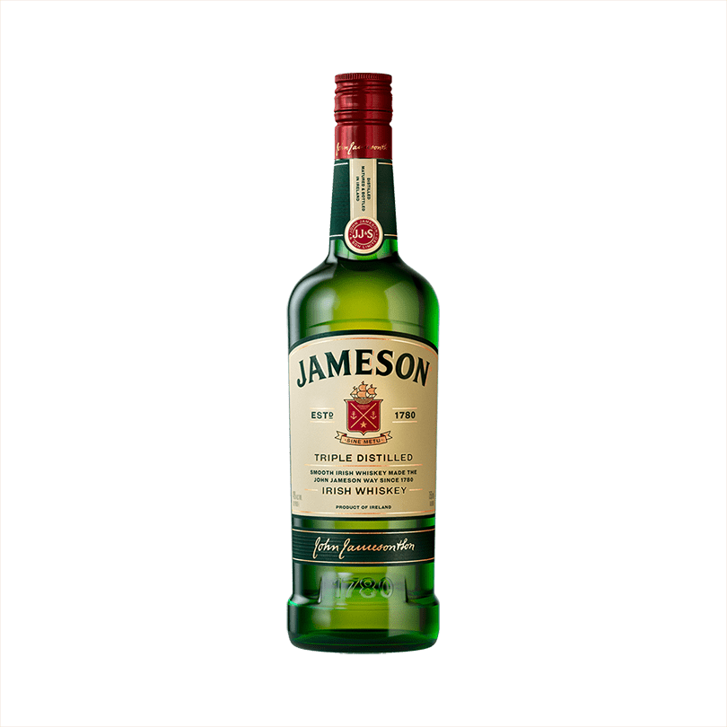 Bottle of Jameson Irish Whiskey