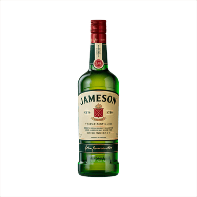 Bottle of Jameson Irish Whiskey
