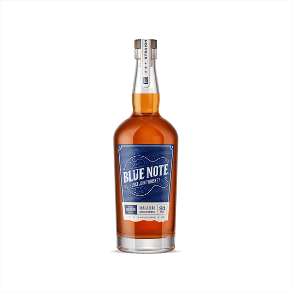 Bottle of Blue Note Juke Joint Whiskey