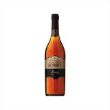 Bottle of Korbel Brandy.