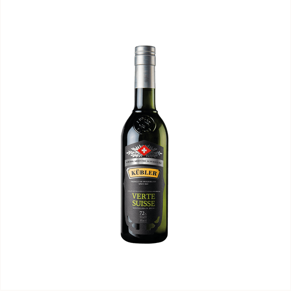 Bottle of Kübler Verte Suisse Absinthe 375ml.