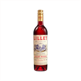 Bottle of Lillet Rouge Aperitif.