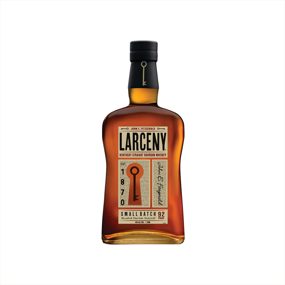 Bottle of Larceny Small Batch Bourbon