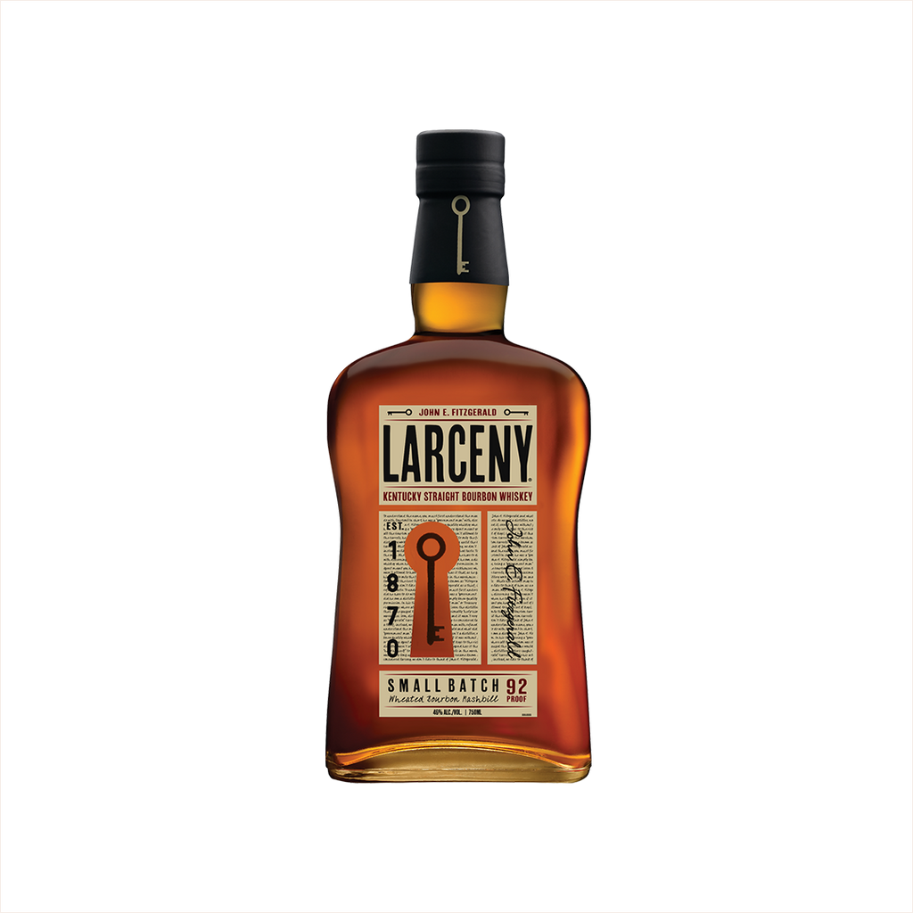Bottle of Larceny Small Batch Bourbon
