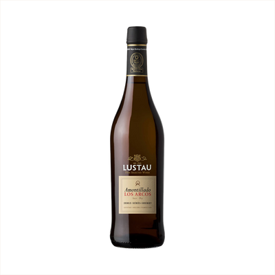 Bottle of Lustau Dry Amontillado Los Arcos.