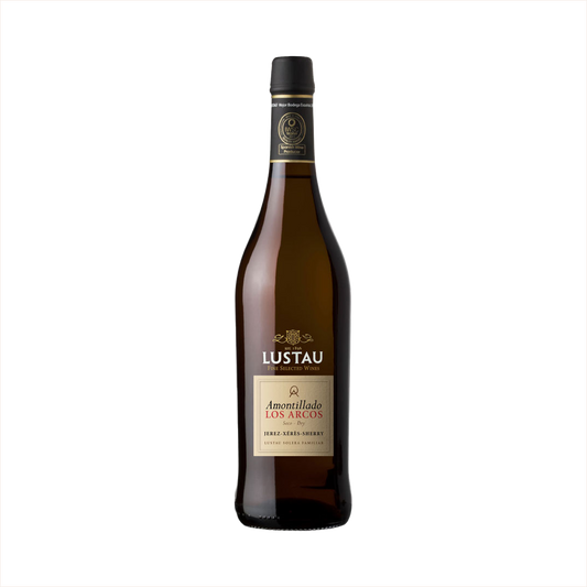 Bottle of Lustau Dry Amontillado Los Arcos.