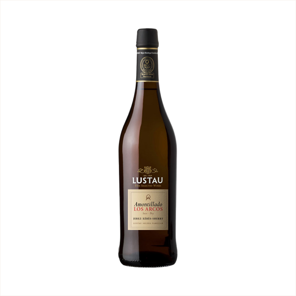Bottle of Lustau Dry Amontillado Los Arcos.