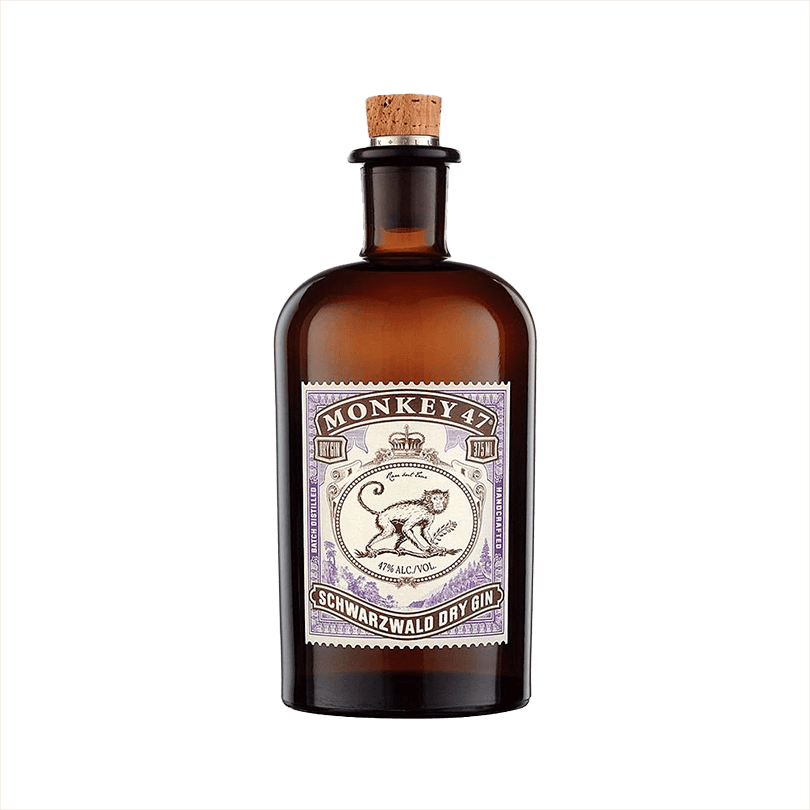 Bottle of Monkey 47 Schwarzwald Dry Gin