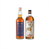 Bottles of Smith and Cross Traditional Jamaica Rum and Pierre Ferrand Dry Curacao.