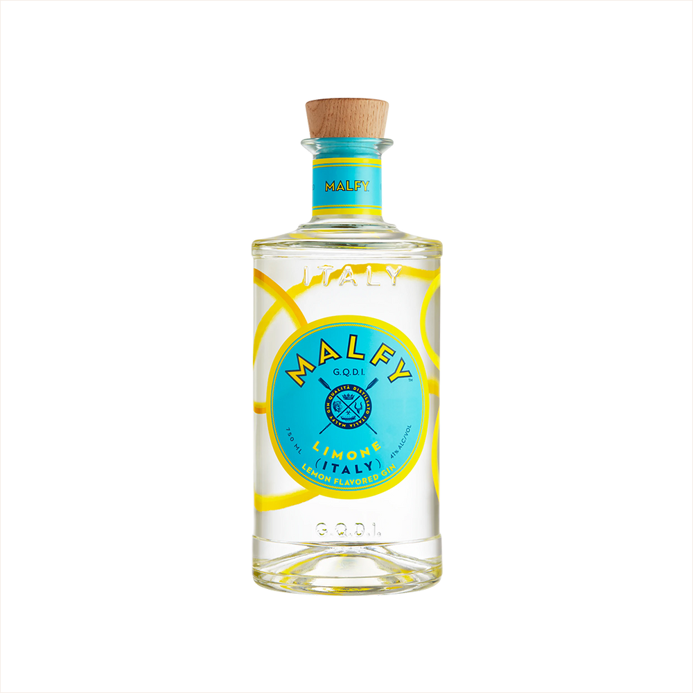 750 ml bottle of Malfy Con Limone Gin.