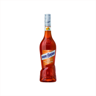 Bottle of Marie Brizard Orange Curaçao.