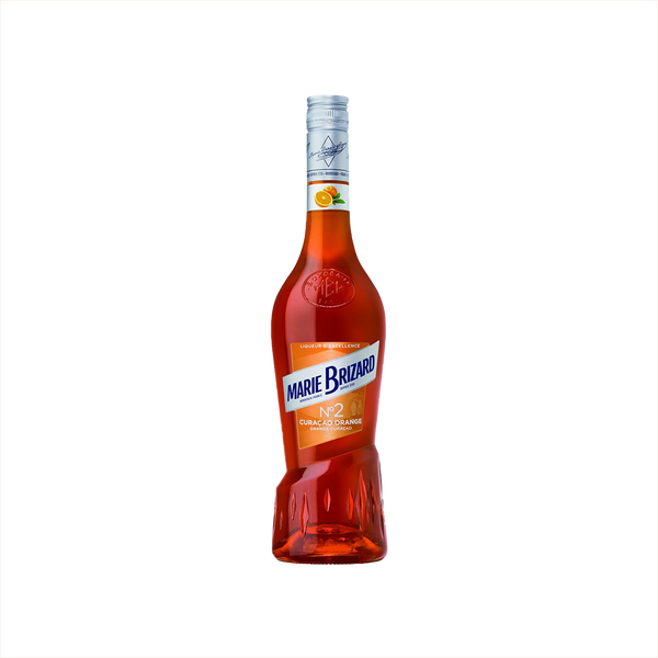 Bottle of Marie Brizard Orange Curaçao.