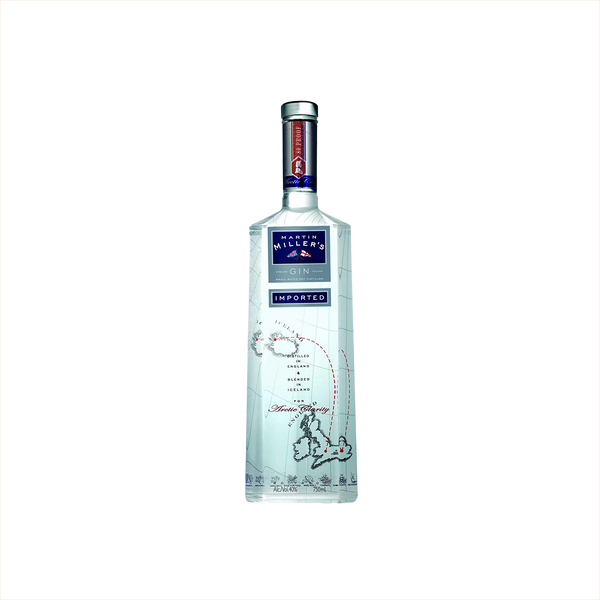 Bottle of Martin Miller's Gin.