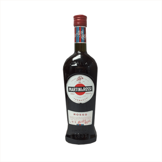 Bottle of Martini & Rossi Rosso Sweet Vermouth.