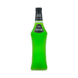 Bottle of MIDORI Melon Liqueur.