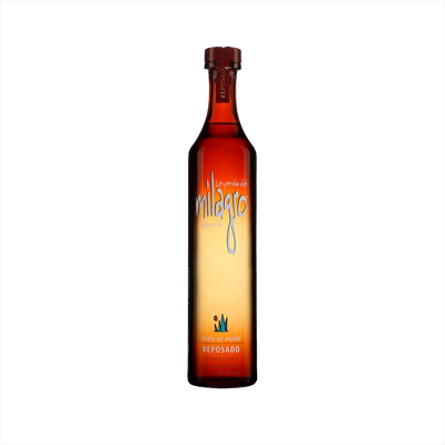 750ml bottle of Milagro Reposado Tequila.