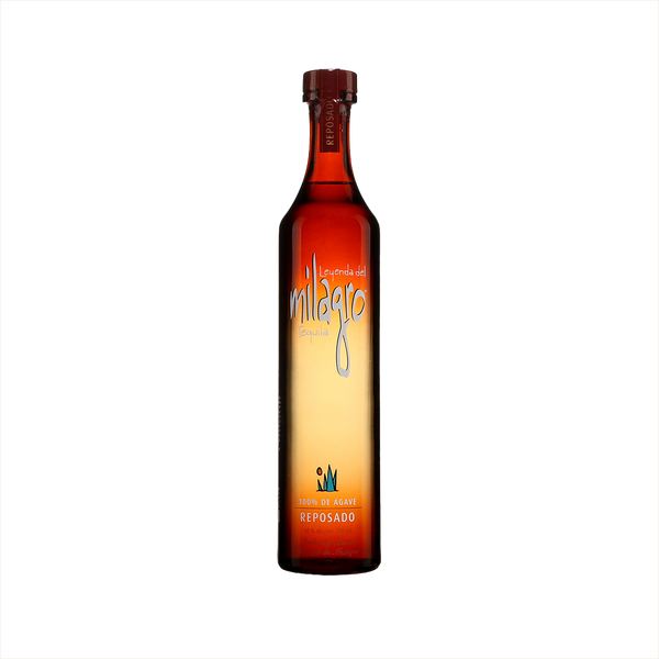 750ml bottle of Milagro Reposado Tequila.