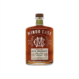Bottle of Minor Case Straight Rye Whiskey.