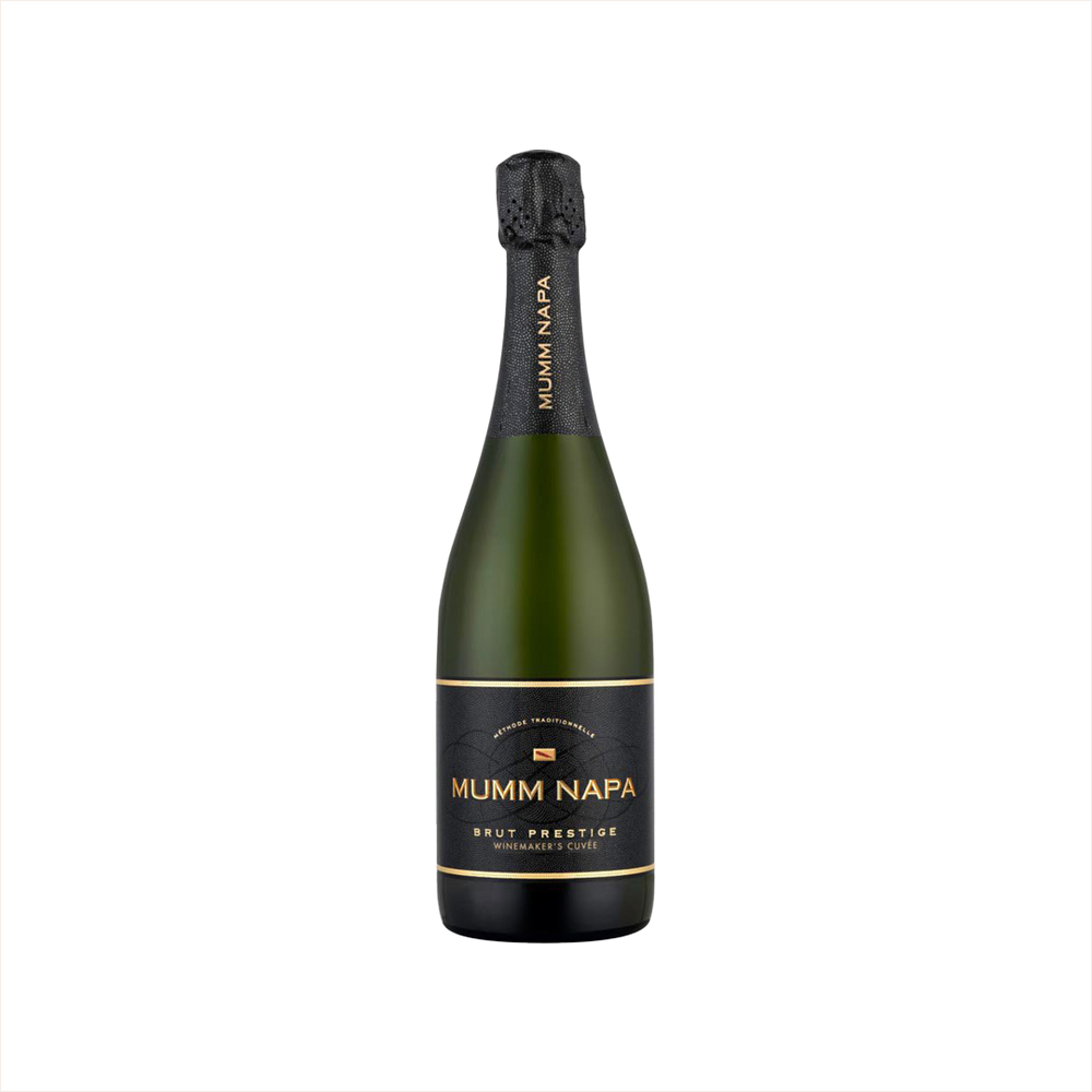 Bottle of Mumm Napa Brut Prestige.