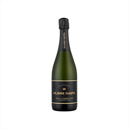 Bottle of Mumm Napa Brut Prestige.