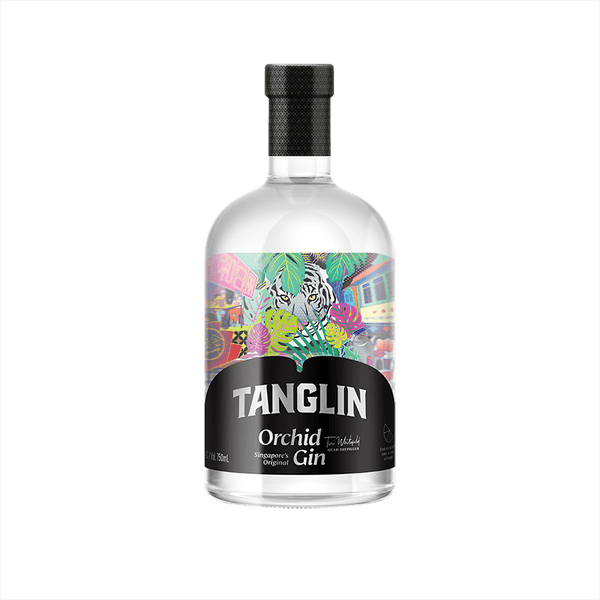 Bottle of Tanglin Orchid Gin