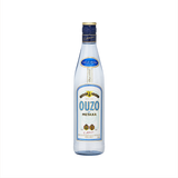 Bottle of Metaxa Ouzo.