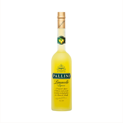Bottle of Pallini Limoncello.