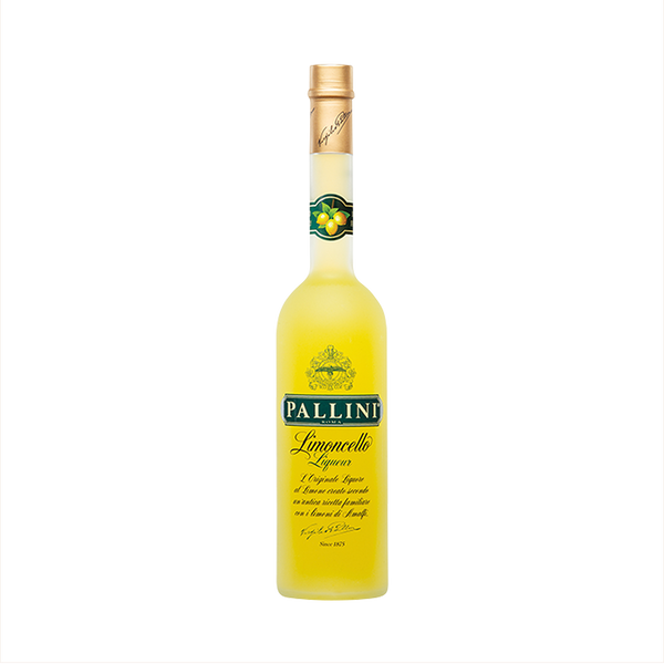 Bottle of Pallini Limoncello.