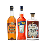 Bottle of Old Grand-Dad + Aperol + Amaro Nonino