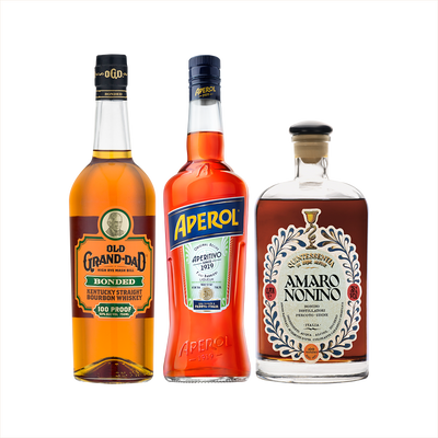 Bottle of Old Grand-Dad + Aperol + Amaro Nonino product image