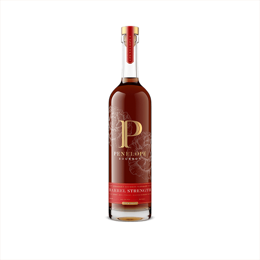 Bottle of Penelope Bourbon Barrel Strength