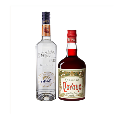Bottles of Tempus Fugit Crème de Noyaux and Giffard Crème de Cacao product image
