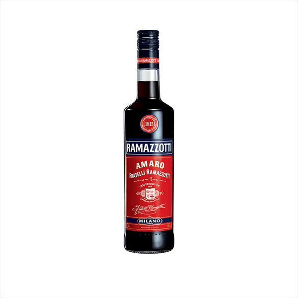 Bottle of Ramazzotti Amaro.