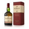 Bottle of Redbreast 12 Year Irish Whiskey next to red and white box the bottle is packaged in